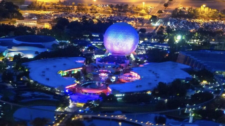 Orlando: Theme Parks at Night Helicopter Flight