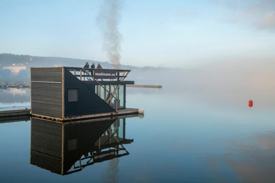 Oslo: Sauna and Fjord Swimming Experience at “Sauna Freya”