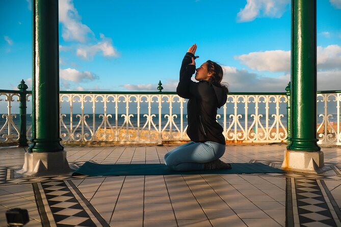 Outdoor Yoga Class at Brightons Sea Front