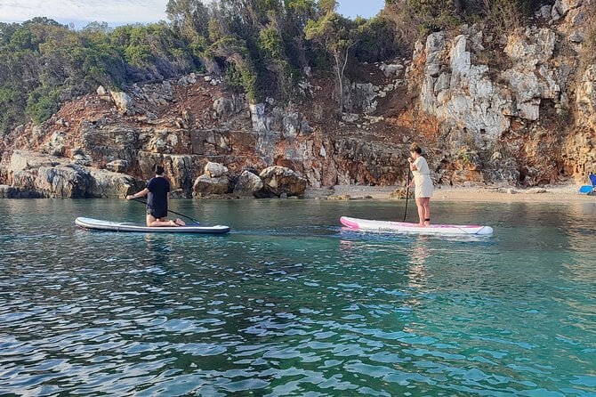 Paddle-Boarding Around Ksamil Islands (Two Times a Day)