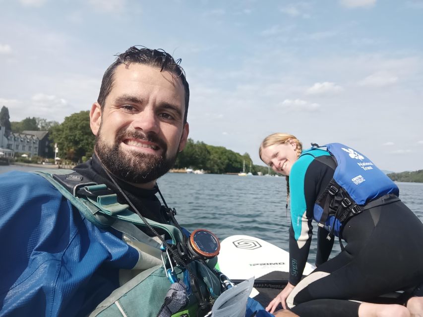 Paddleboarding for Beginners, Lake District, Coniston Water