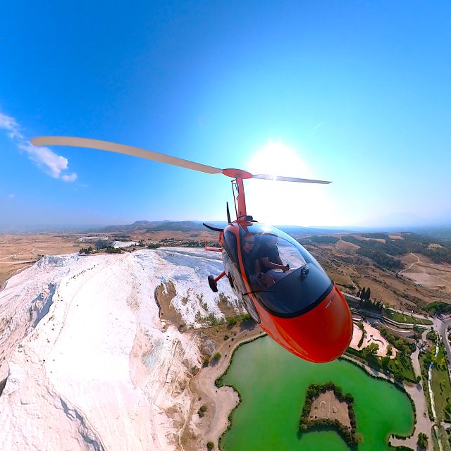 Pamukkale: Gyrocopter Tour Over the Travertines & Hierapolis