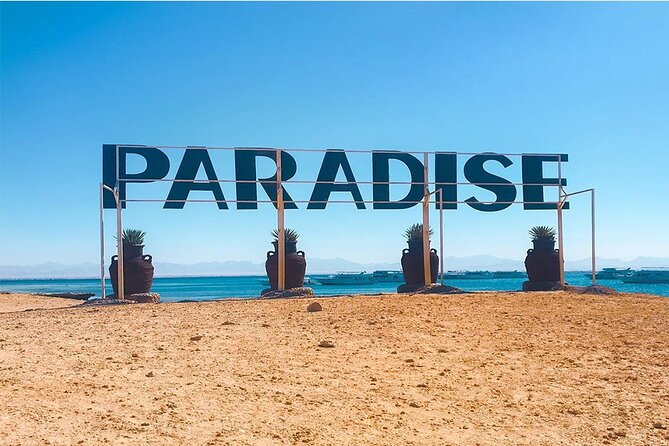 Paradise Island Full Day Snorkeling Sea Trip, Water Sports, Lunch – Hurghada