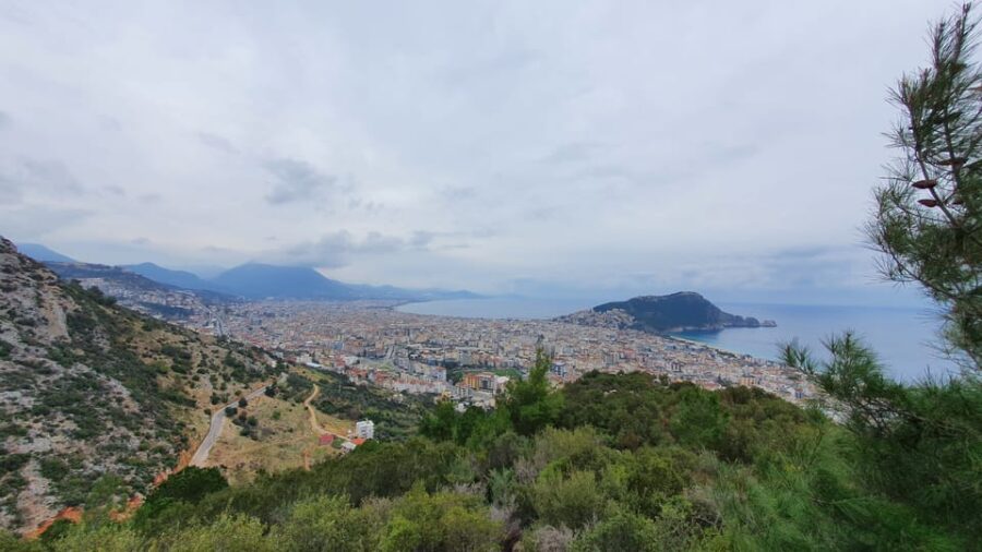 PARAGLIDING FLIGHT FROM ALANYA, SIDE, ANTALYA