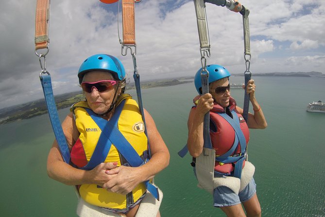 Parasailing Adventure Over the Bay of Islands