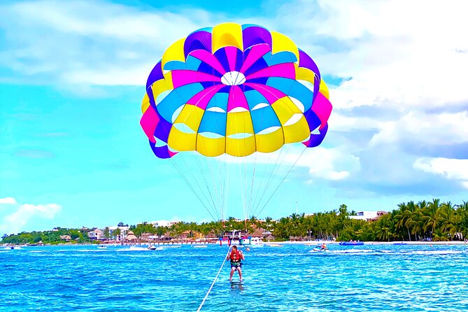 Parasailing in Paradise at Tortugas Beach Club