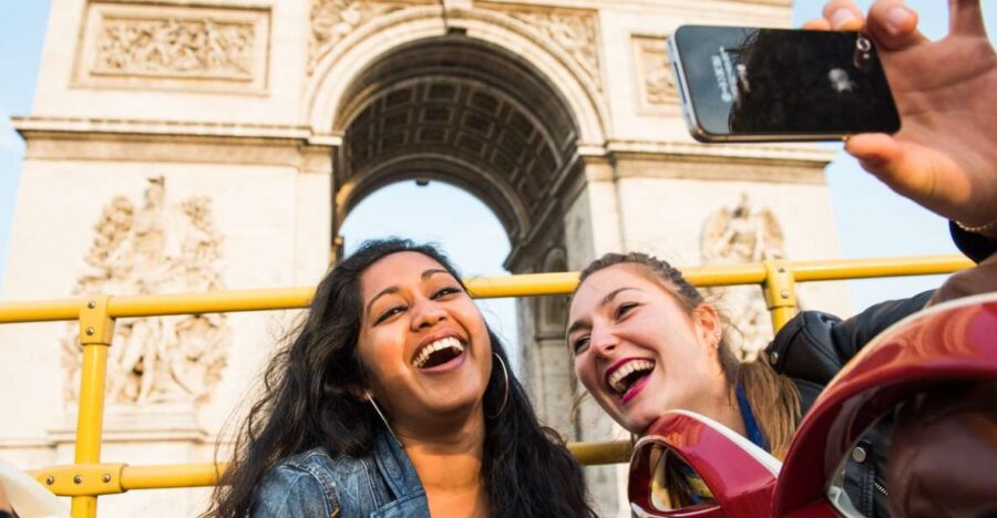 Paris: Big Bus Hop-On Hop-Off Tour and Arc De Triomphe - Overview of the Tour