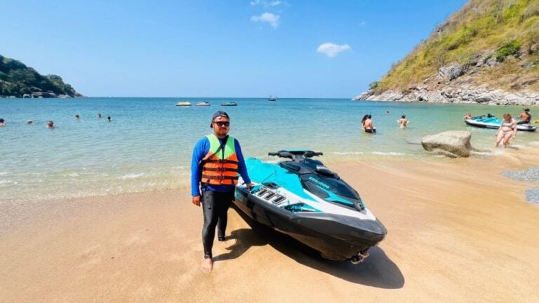 Patong Beach: Have Fun Riding a Jet Ski at Patong Beach.