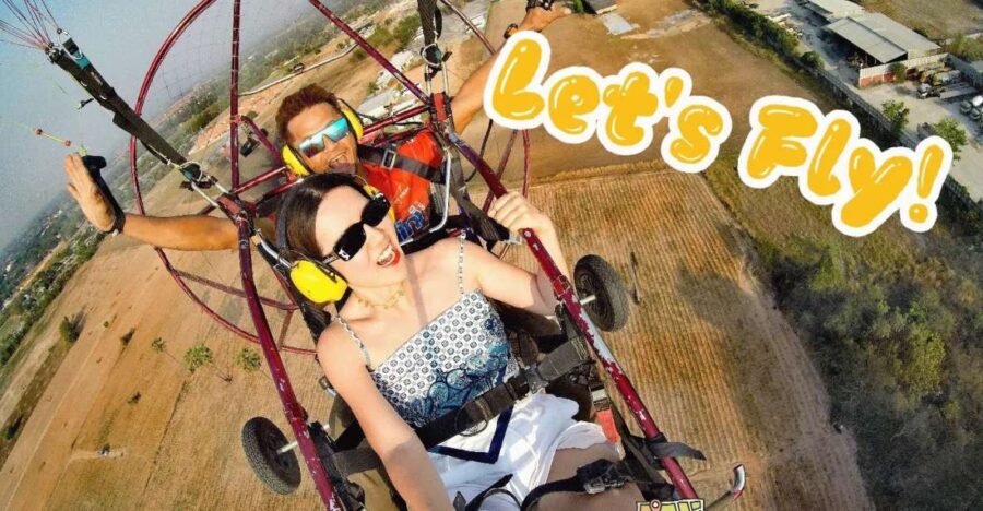 Pattaya: Beach + City Scenic Paramotor Flight by BFA