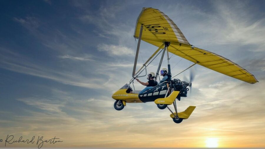 Pattaya Microlight Flying + Pickup Service by TSA Thailand