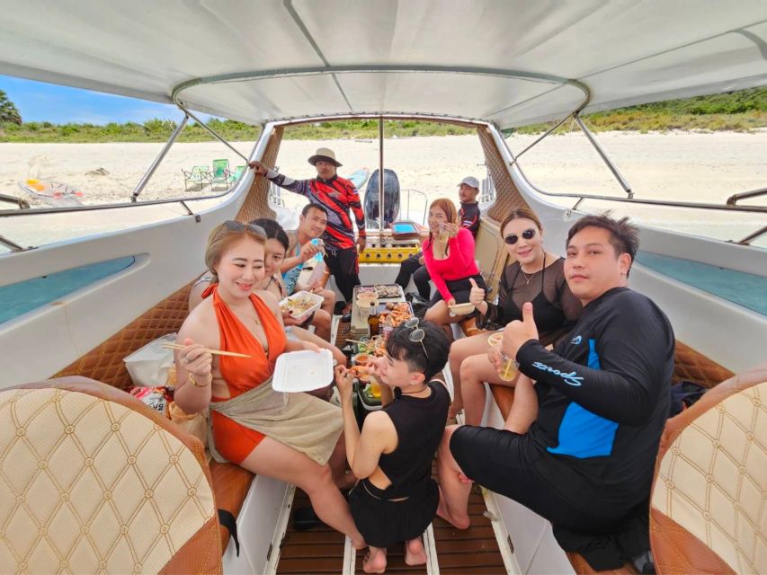 Pattaya: Private Speedboat 2-4 Islands Hopping With Lunch
