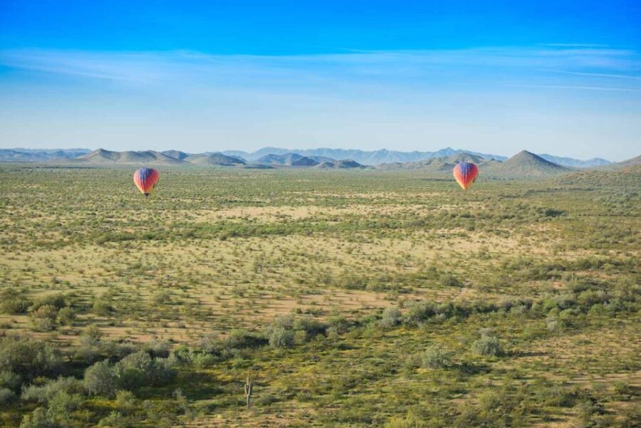 Phoenix: Hot Air Balloon Ride With Champagne and Catering - Overview and Pricing