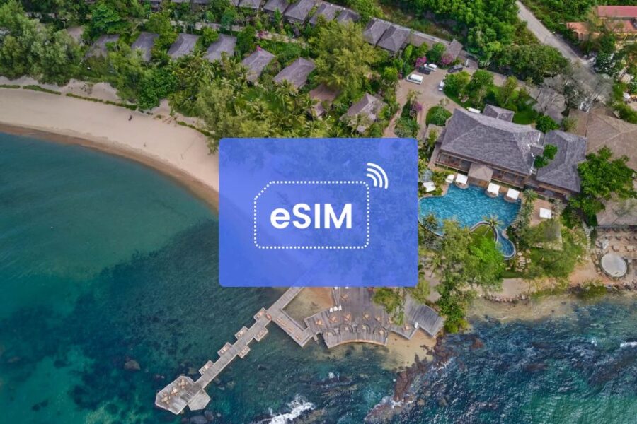 Phu Quoc: Vietnam/ Asia Esim Roaming Mobile Data Plan