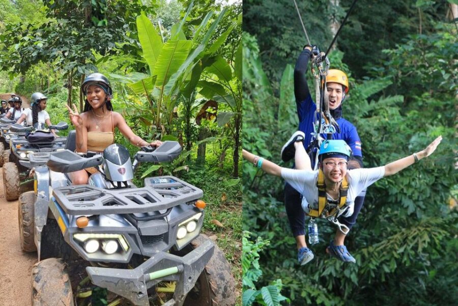 Phuket ATV Bike With Zipline Adventure Tours