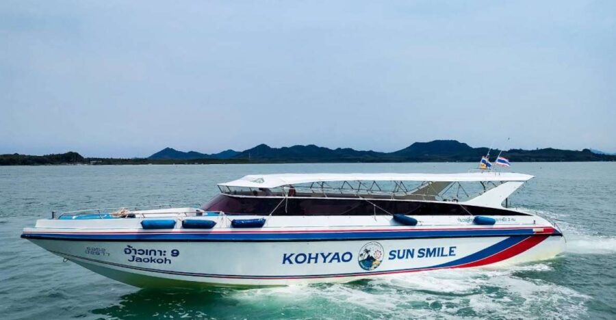 Phuket: Speedboat Transfer to Ao Nang or Railay via Ko Yao
