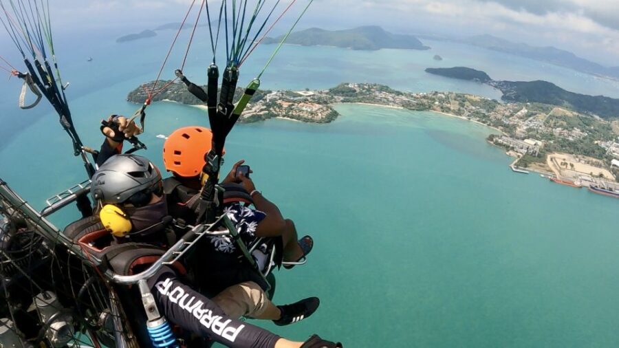 Phuket: Tandem Paramotor Flying Adventure With Certificate