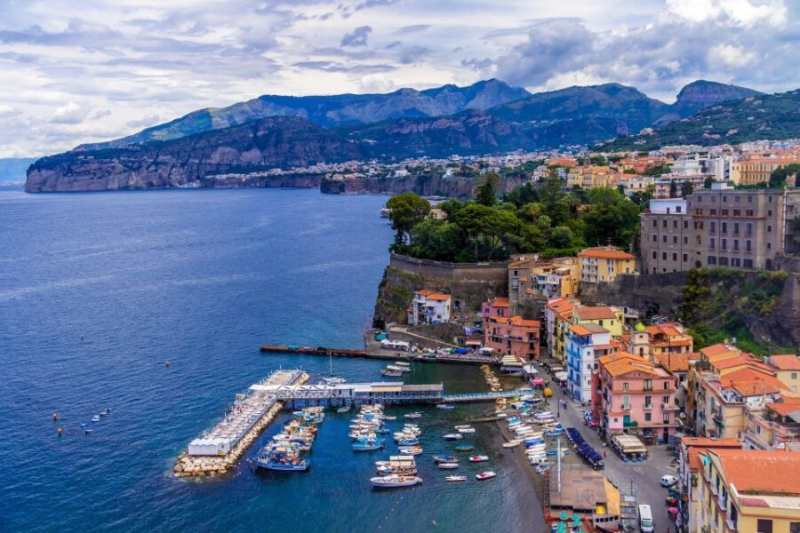 Pompeii and Sorrento Private Tour From Rome