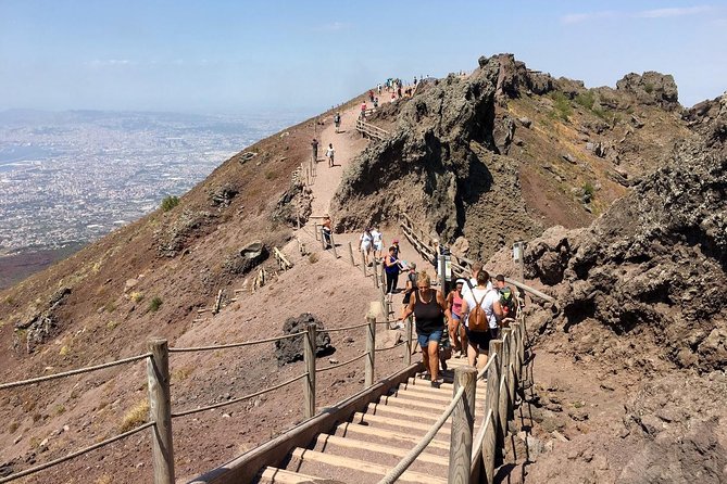 Pompeii, Herculaneum and Scenic Drive of the Mt. Vesuvius With Wine Tasting