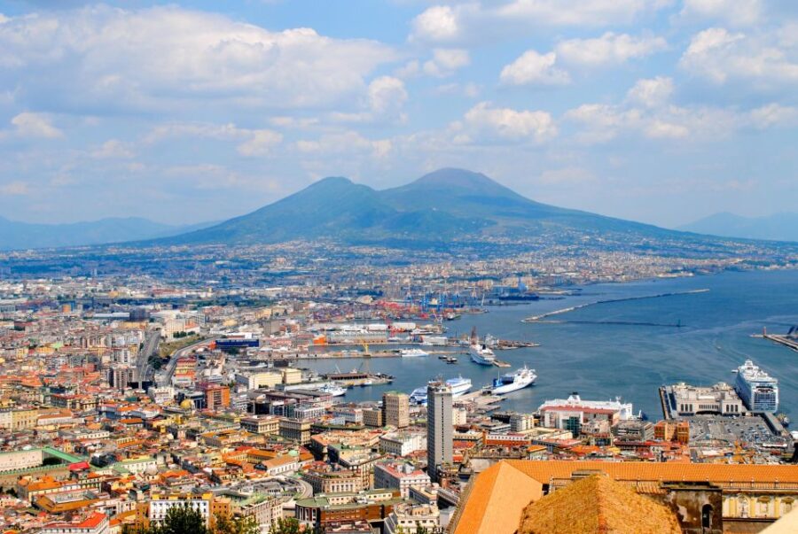 Pompeii, Oplontis and Herculaneum From the Amalfi Coast