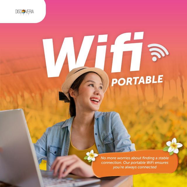 Portable Wifi 4G for Bali (DPS Airport Pick Up) - Service Overview
