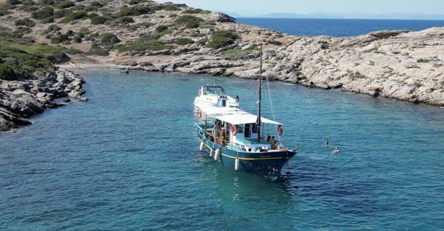 Porto Rafti: East Attica Cruise With Swims, Sunset, & Drinks