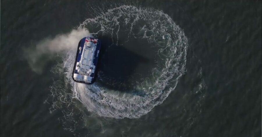Portsmouth: Hovercraft Flight to the Isle of Wight