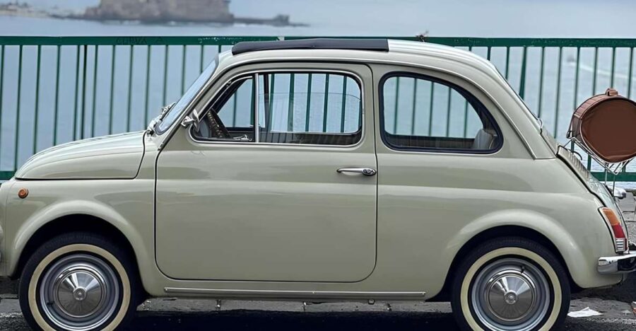 Positano: Vintage Fiat 500 Private Tour From Massa Lubrense