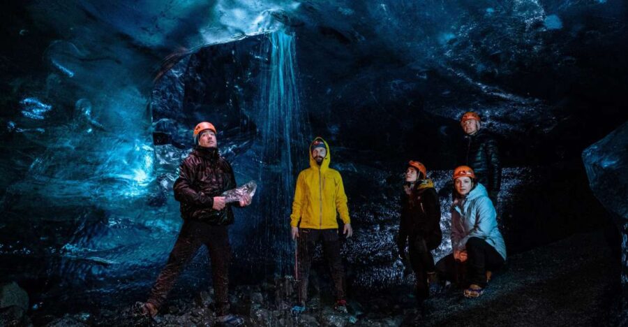 Premium Blue Ice Cave Tour – Hot Soup & Hot Drink Incl.
