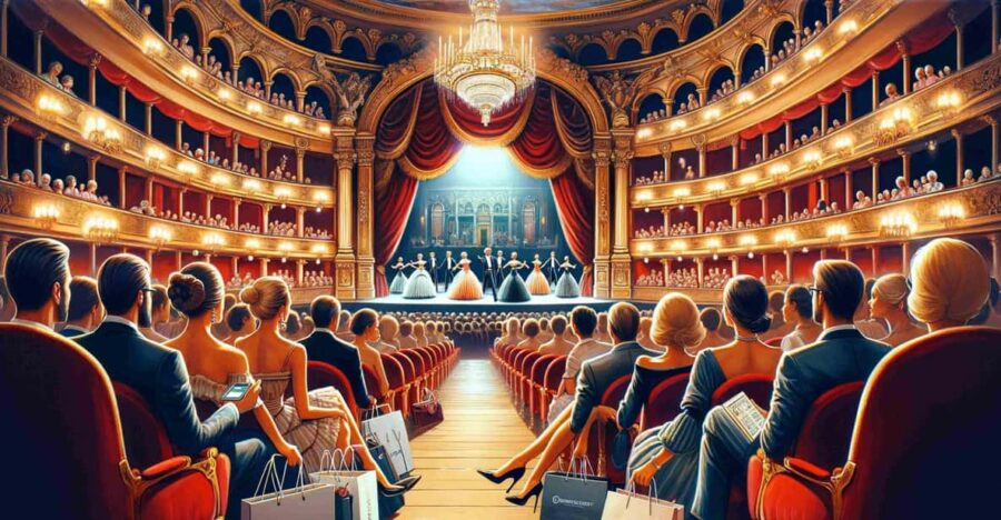 Premium Opera and Shopping Ticket in Saint-Lazare