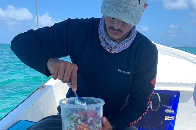 Premium Private Fishing, Snorkelling and Beach Cookout Tour in San Pedro,Belize