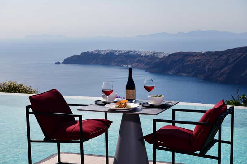 Premium Wine Tasting With Caldera and Sea Views