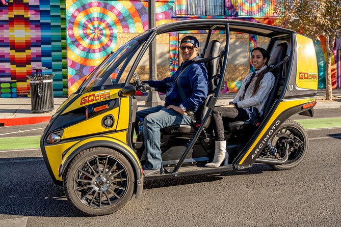 Private 1-Hour Downtown Las Vegas Tour in a Talking GoCar