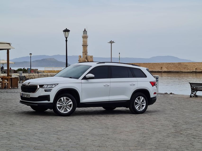 Private Airport Transfers From Chania Airport to Marathi - Service Overview