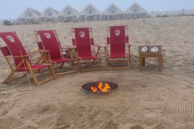 Private Beach Fire Montauk