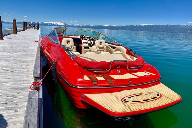 Private Boat Charter on Lake Tahoe With Captain Full Day