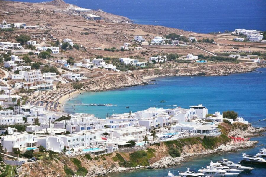 Private Boat Cruise to the South Coast of Mykonos
