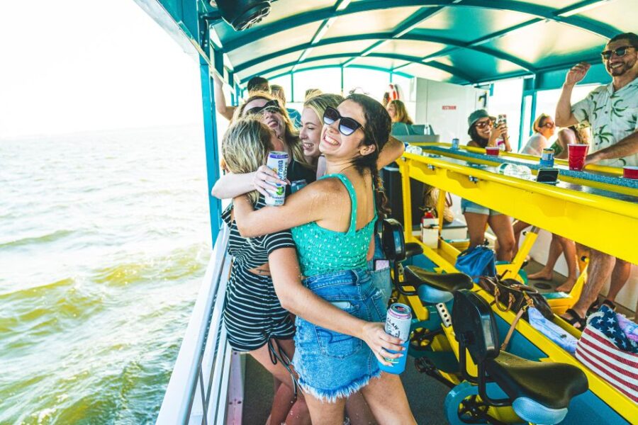 Private Boat for 20: Island Hopping, Dolphins, + Swimming
