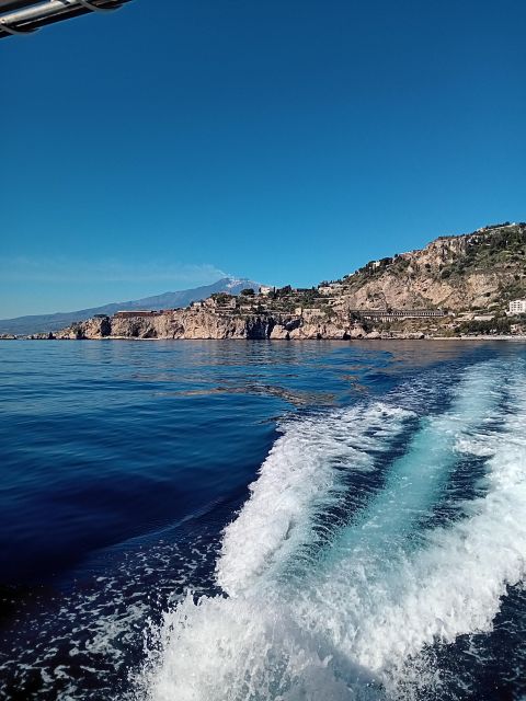 Private Boat: Private Boat Tour on the Coast of Taormina