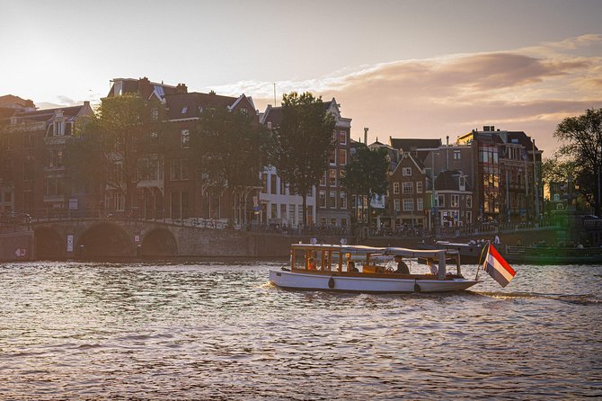 Private Boat Tour: Champagne Canal Cruise in Amsterdam