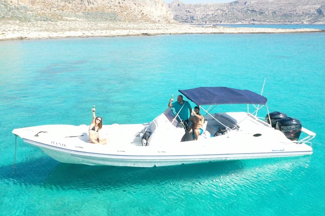 Private Boat Trip Kissamos Balos (Price per Group - up to 10 People)