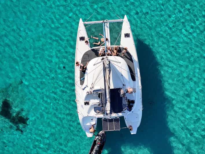 Private Catamaran Cruise Mykonos Delos With Meals & SUP