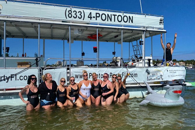 Private Double Deck Pontoon Party Cruise in Fort Lauderdale