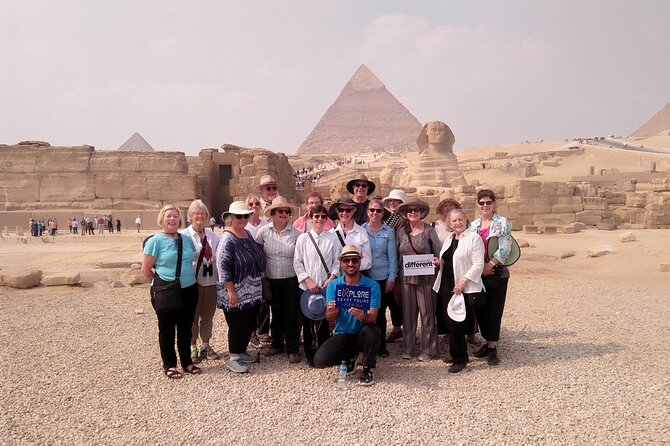 Private Guided Tour to Giza Pyramids & Saqqara as You Never Seen