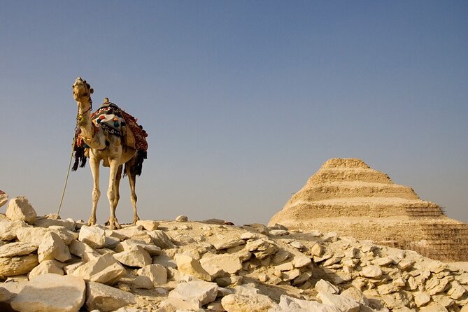 Private Half Day Giza Pyramids With Camel Ride & Lunch