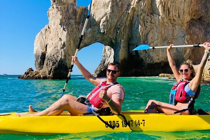 Private Los Cabos Arch & Playa Del Amor Tour by Glass Bottom Kayak
