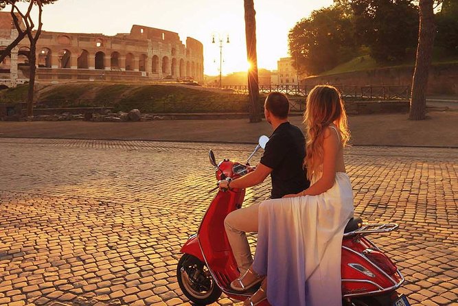 Private Rome by Night Vespa Tour
