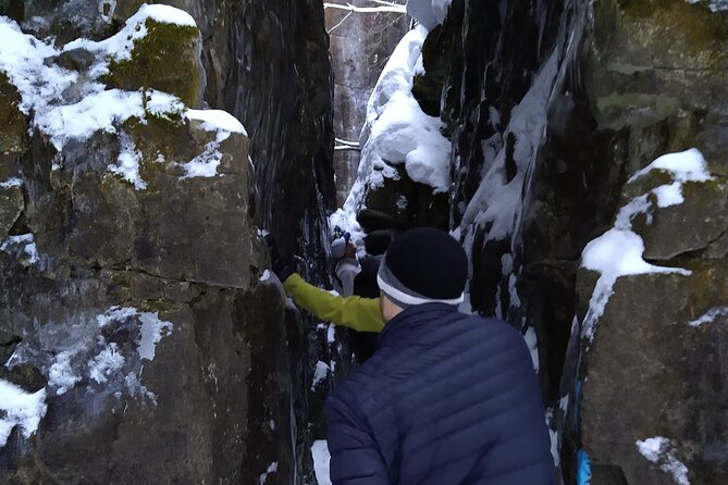 Private Singhampton Caves Snowshoe, Collingwood/Blue Mountain