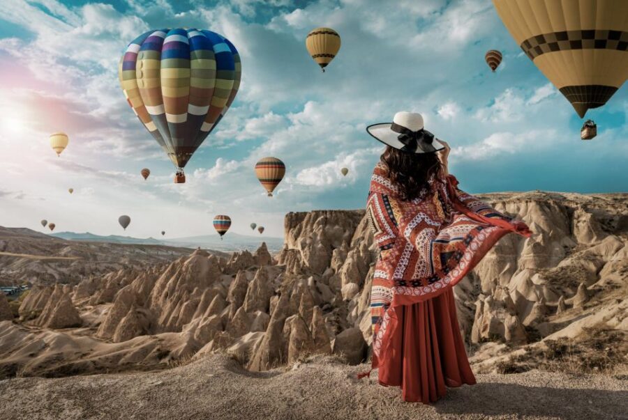 Private: Sunrise Hot Air Balloon Tour by Plane From Istanbul