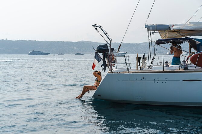 Private Tour on a Sailboat With Apéritif at Sunset on Antibes - Tour Overview