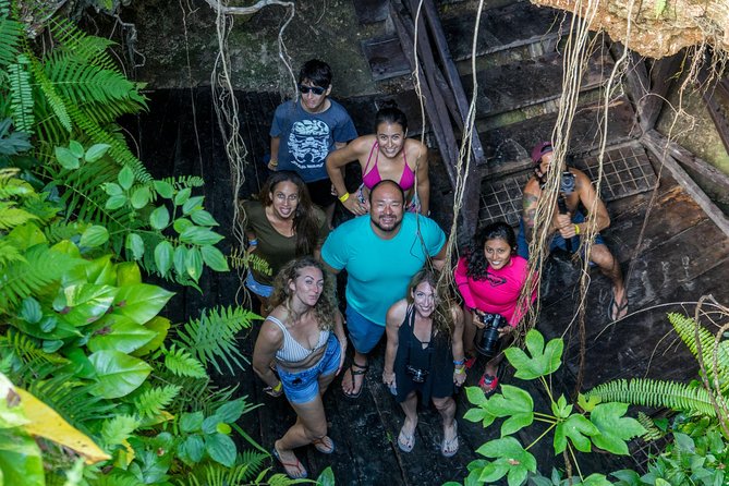 Private Tour With 3 Cenotes + 5 Zip-Lines + Mayan Lunch